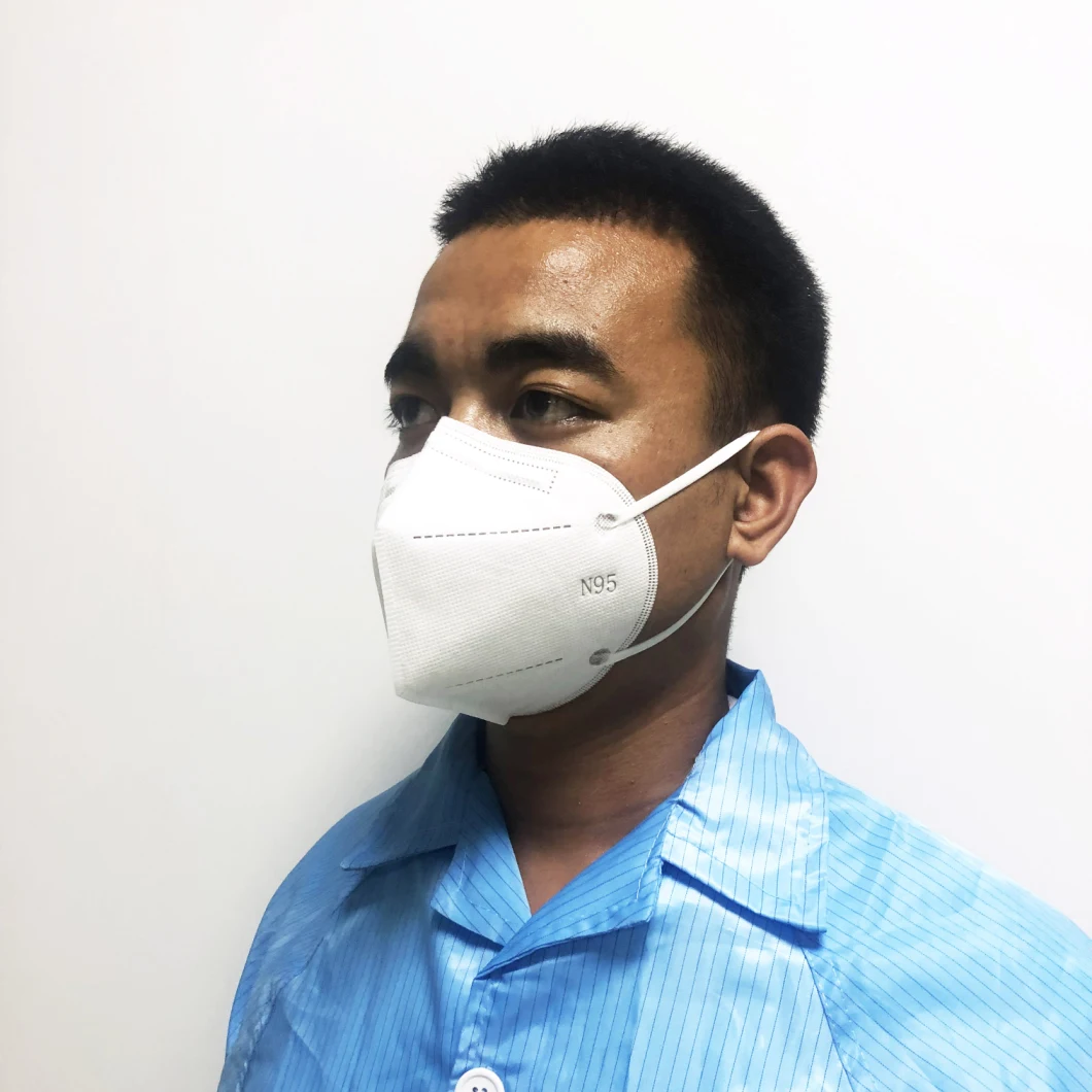 Factory Direct FFP2 Civil Protective Masks N95 KN95 Face Mask Earloop Protect Mouth Respirator
