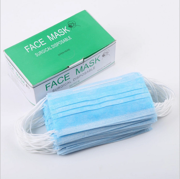 Ce Iir Bfe99% Disposable Medical Face Mask, Disposable Surgical Face Mask