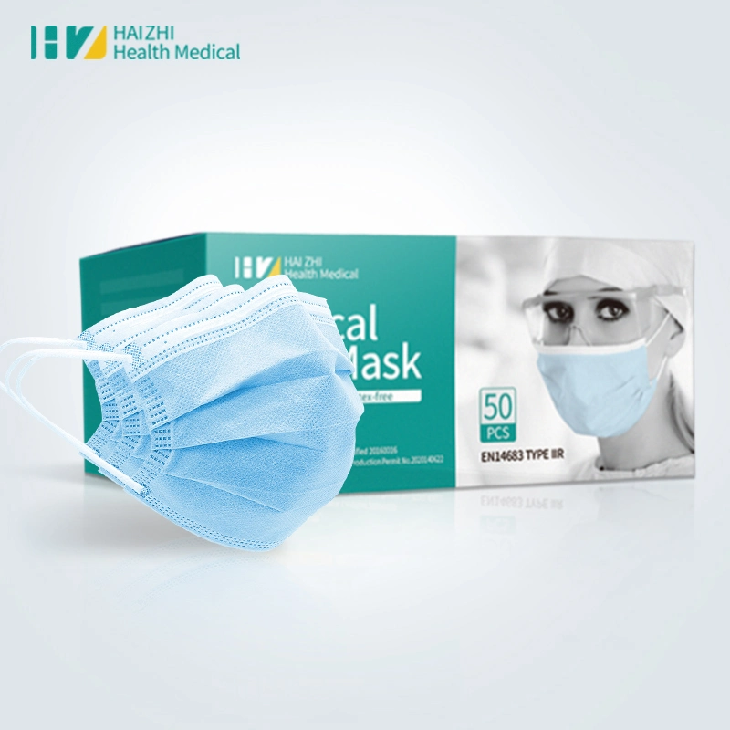 Customizing Colored Standard Medical Surgical Face Mask for Health Care Personal High Quality