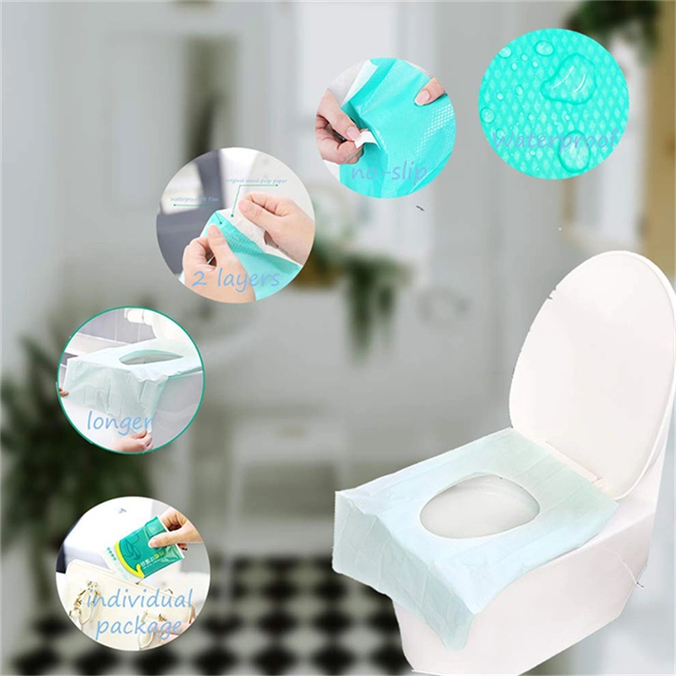 Individually Wrapped Travel Toilet Seat Disposable Cover