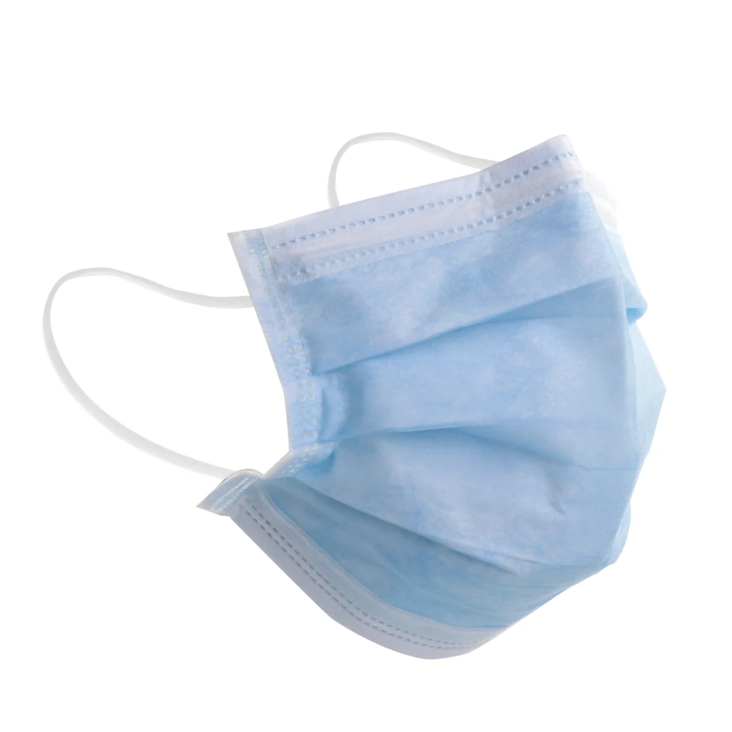 Disposable Nonwoven 3-Ply Earloop Face Mask Supplier