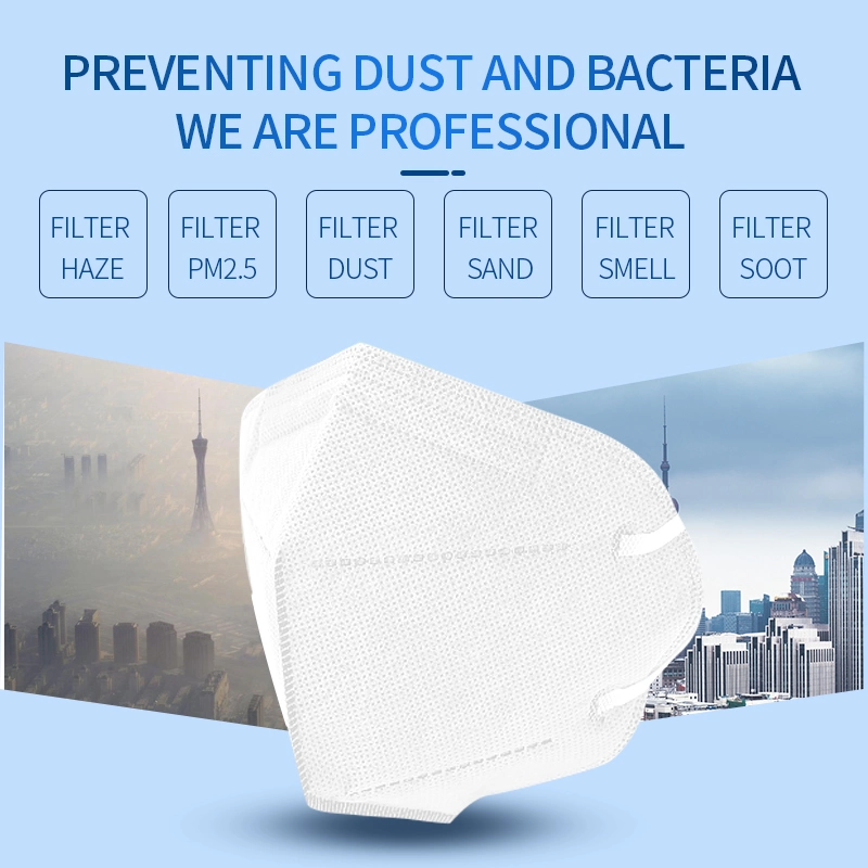 Factory Supplier Wholesaler Disposable Protective 5ply N95 /KN95 Face Mask