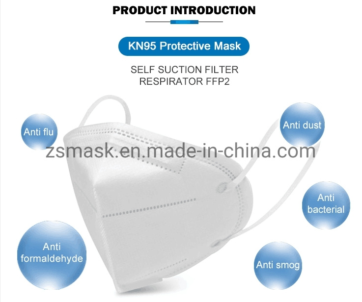 FFP2 Daily Respirator KN95 Face Mask Protective Face Mask KN95 Wholesale Face Shleld Mask