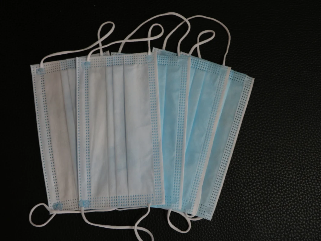 3 Ply Breathable and Comfort Healthy Face Masks Customized Non Woven Disposable Face Mask Wholesale Bulk