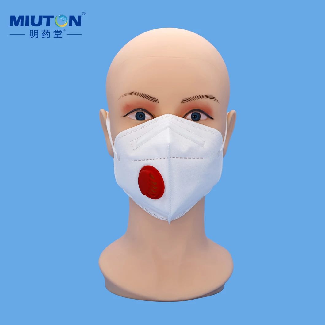 Pfe 94% Filtering Half Mask with Valve Factory Supply FFP2