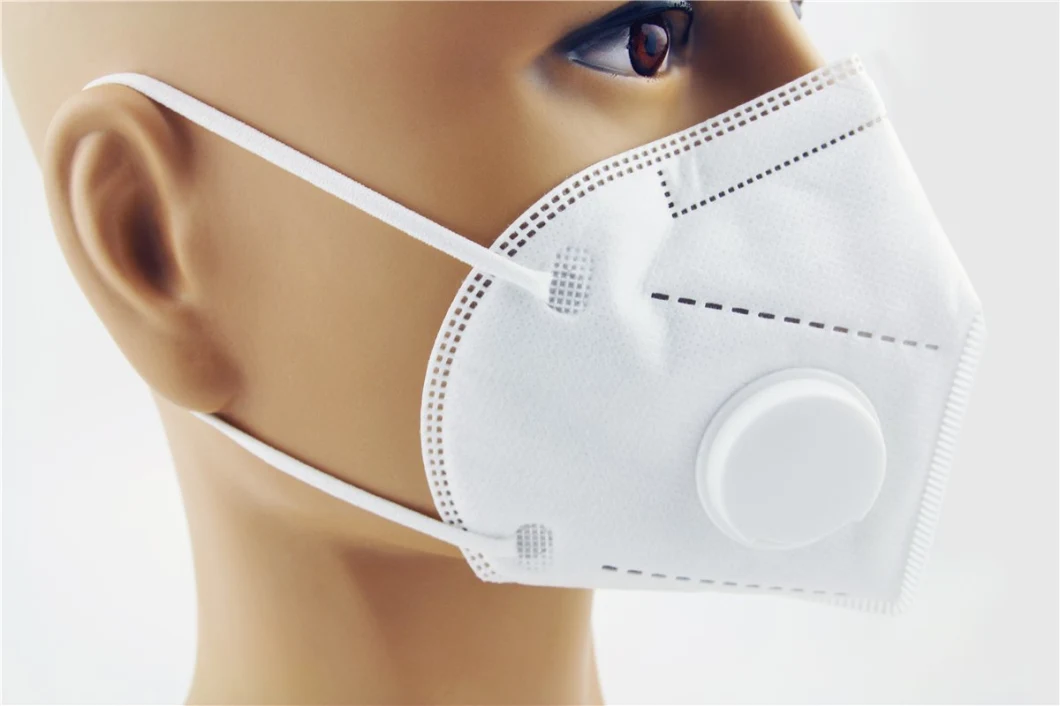 Disposable Protective Non Woven Kn 95 Folding Half Face Mask