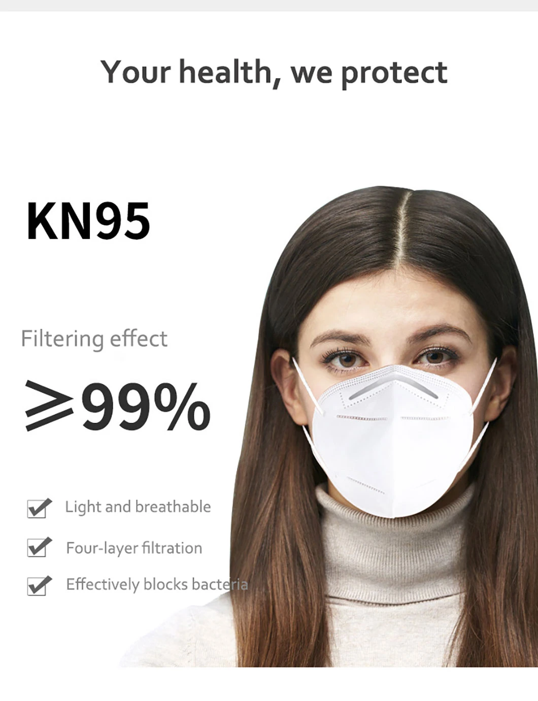 Anti Virus Face Mask Protect Face Mask Antibacterial Face Mask Anti Virus KN95