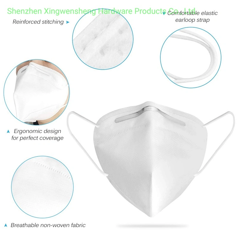 Kn95 Face Mask Collapsible Nonwoven Dust Kn95 Face Mask Mouth Mask