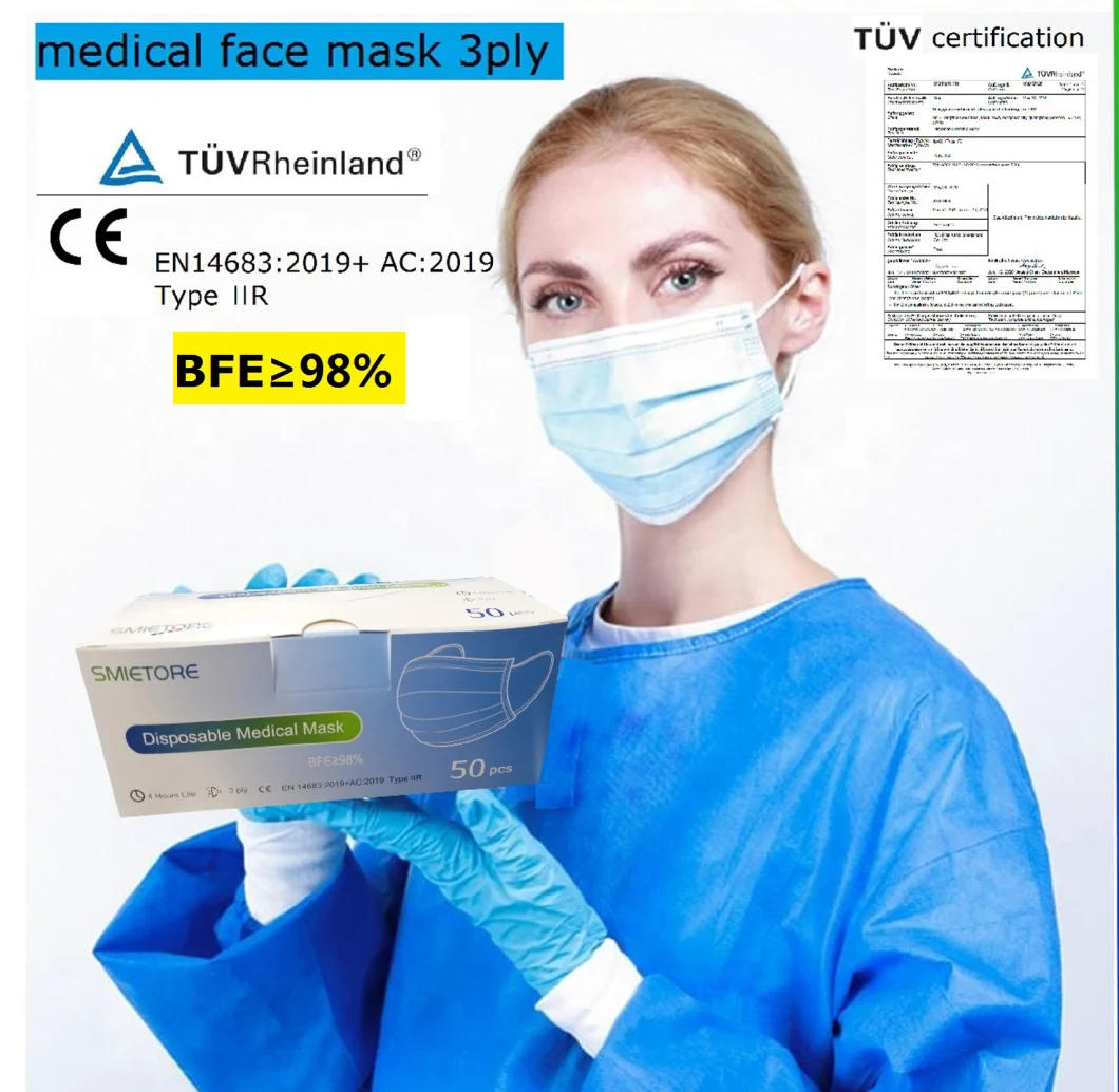Face Mask /Protective Face Mask /Disposable Medical Mask/3ply Medical Face Mask /Medical Face Mask 3ply/3 Ply Mask/Surgical Mask