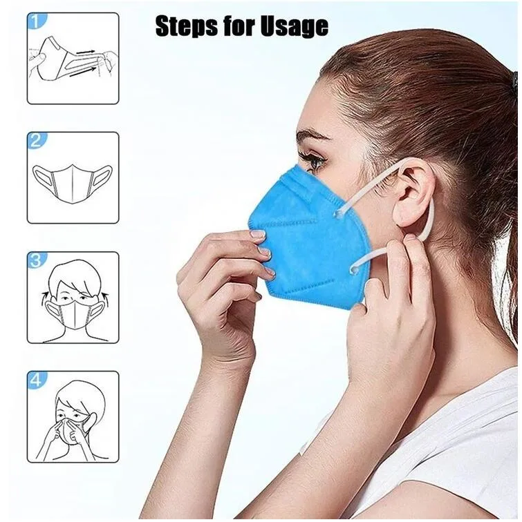 High Quality Kn95 Anti Virus Protective Face Mask Particular Respirator