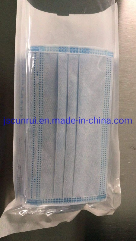 China Face Mask Manufacturer ISO 3 Ply Mask Disposable Non Woven Bfe99% Mask