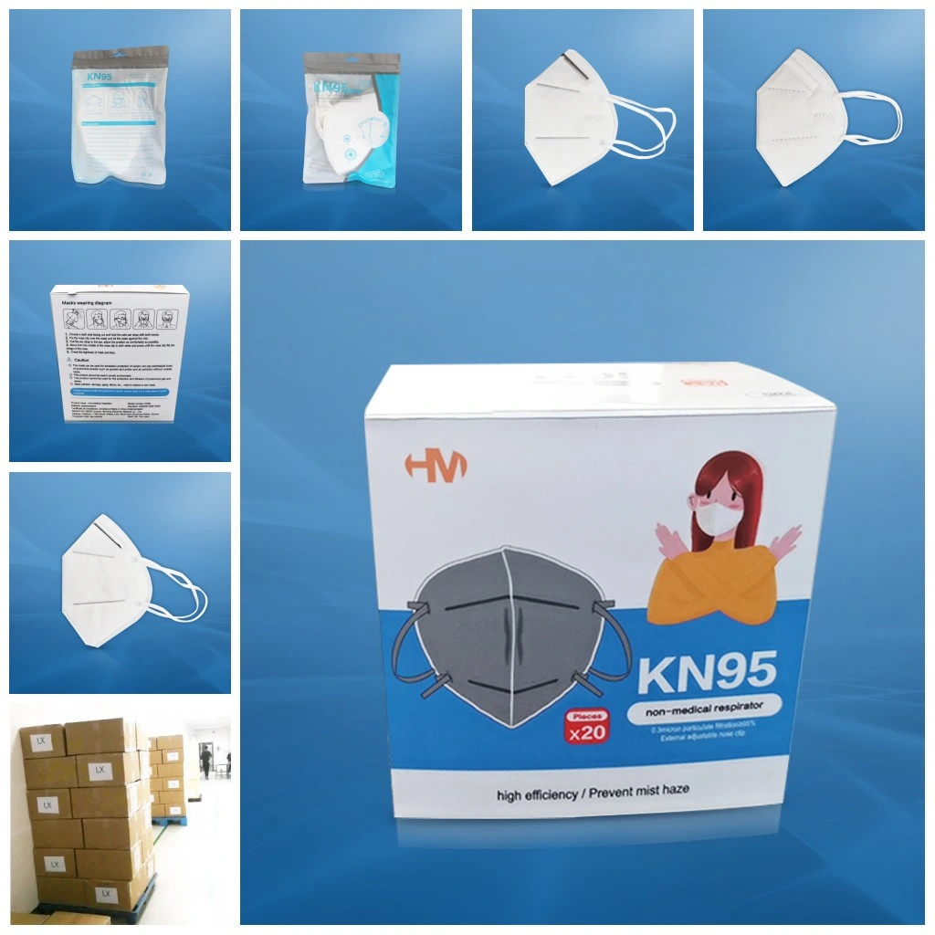 4 Layers Folding Mask for N95 KN95 Face Mask
