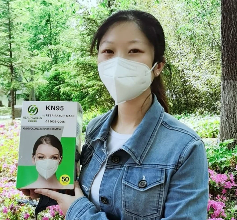 High Quality KN95 Folding Half Face Mask KN95 Facial Mask FFP1 FFP2 