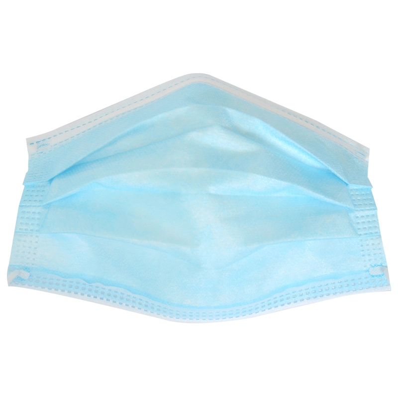 Disposable 3 Ply Medical Face Mask Chinese Mask Manufacturer Supplies High Quality Non-Woven Face Mask