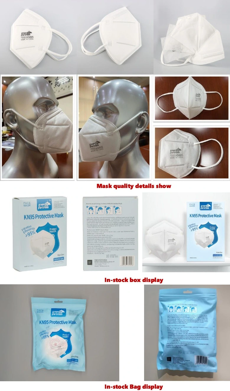 Wholesale Anti Flu Virus Protect Facemask Dust Pm2.5 Pollution 5ply KN95 Facial Masker Face Mask