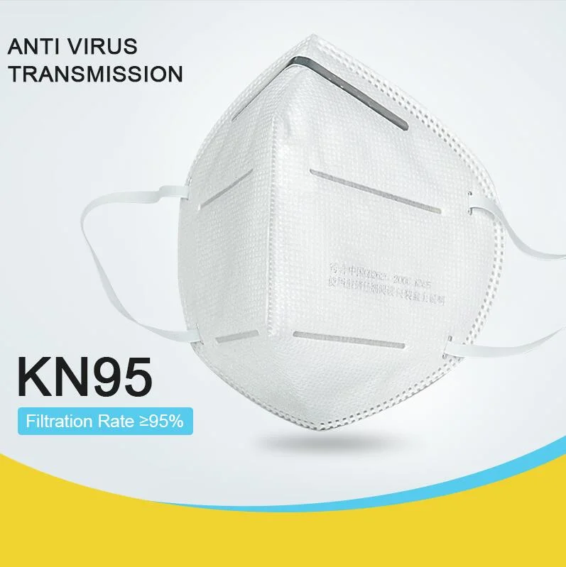 Factory Directly Supply KN95 Face Mask Earloop Disposable Protective FFP2 Face Mask with CE