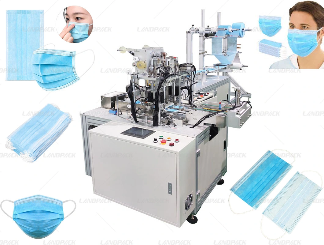 Fully Automatic Disposable Surgical Medical Face Mask Body Making Machine Machinery Price Noise Mask Production Line