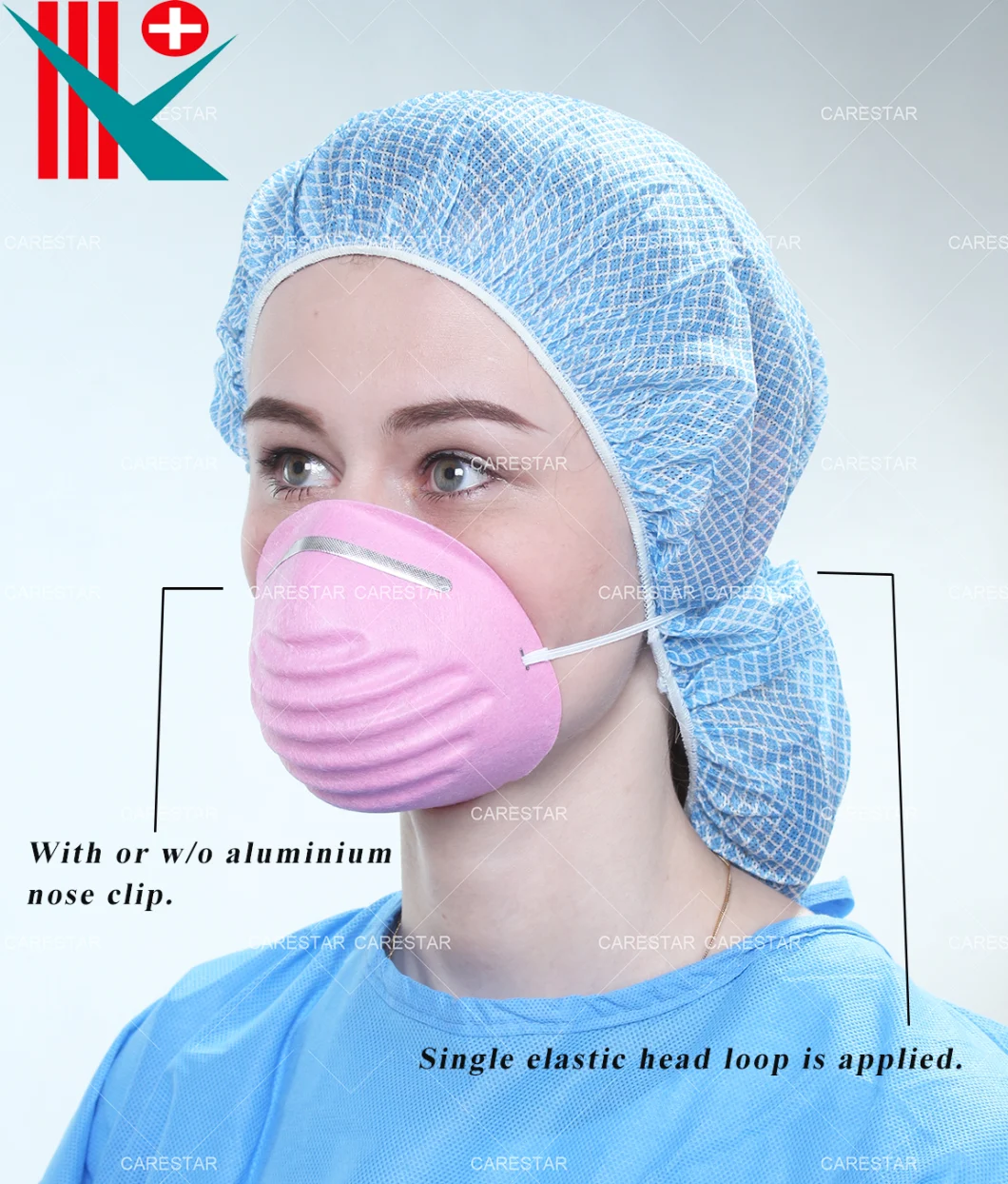 China Factory Bfe 95% 99% Dust 4 Ply Disposable Face Mask with Ce Certificated