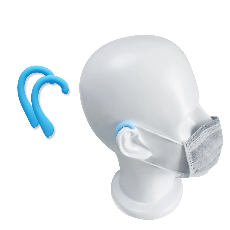 Silicone Face Mask Ear Protection Earmuff Guard Reusable Face Mask Soft Silicone Ear Hook Invisible Earmuff