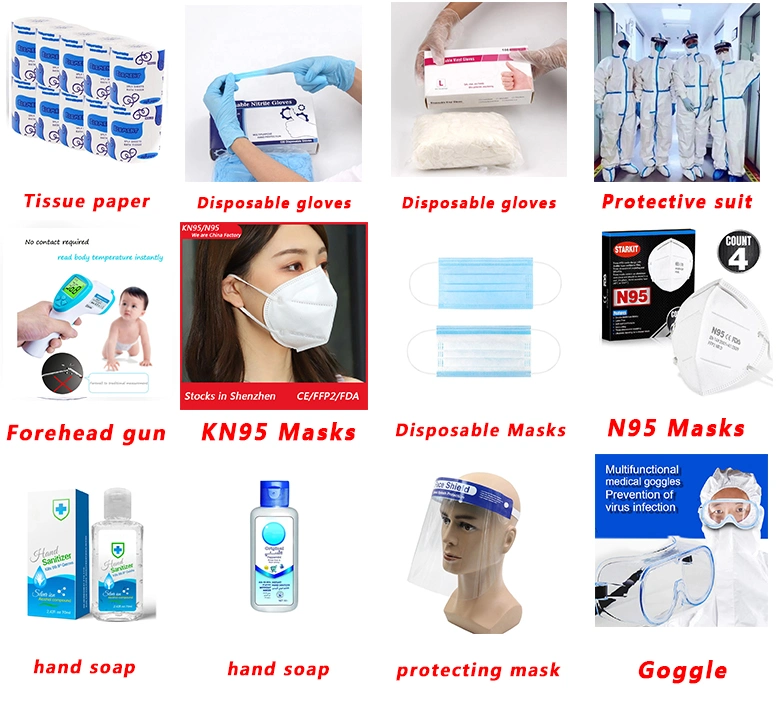 High Filtration Barrier Against Bacteria N95 Kn95 Face Mask Face Cover