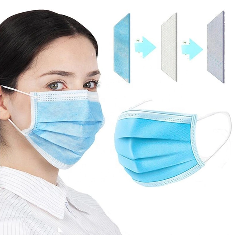 3 Ply Disposable Face Mask Disposable Face Mask Breath Safe