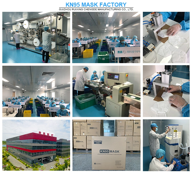 Factory Wholesale High Quality Meltblown Filter Protective 5ply KN95 FFP2 Facemask