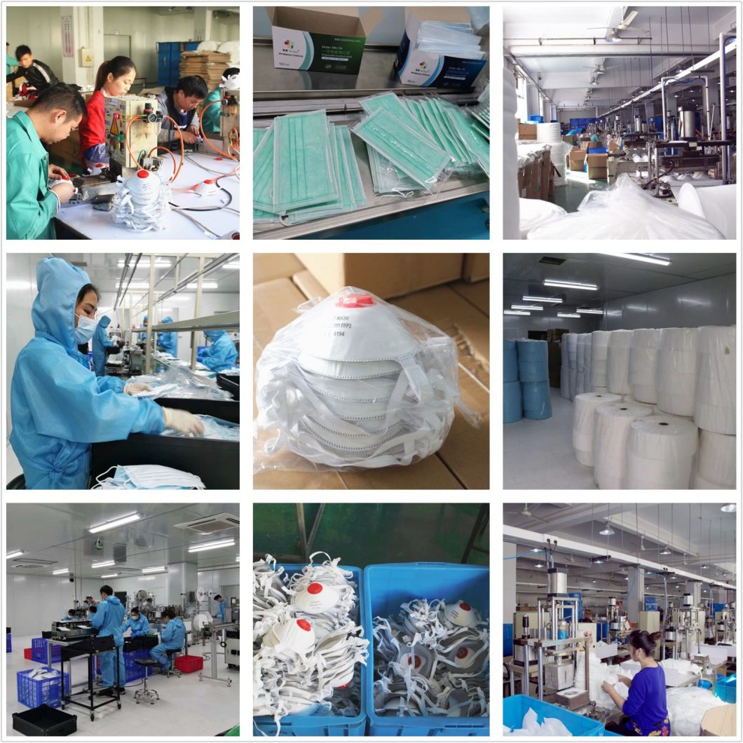 5 Ply Non Woven Anti Dust KN95 Respirator Fashion Face Mask Disposable Face Mask Without Valve