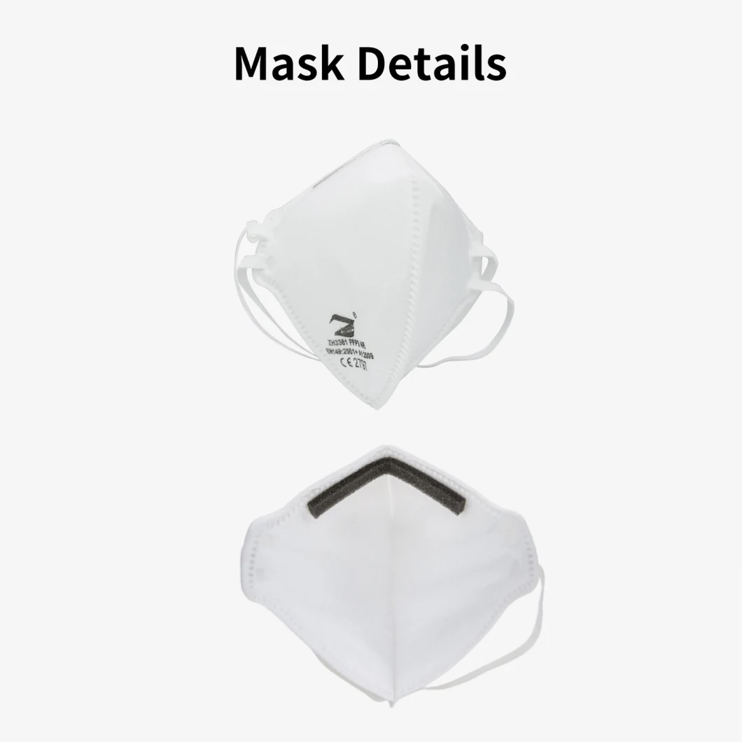 CE En149 Disposable FFP3 Particulate Filter FFP3 Facemask