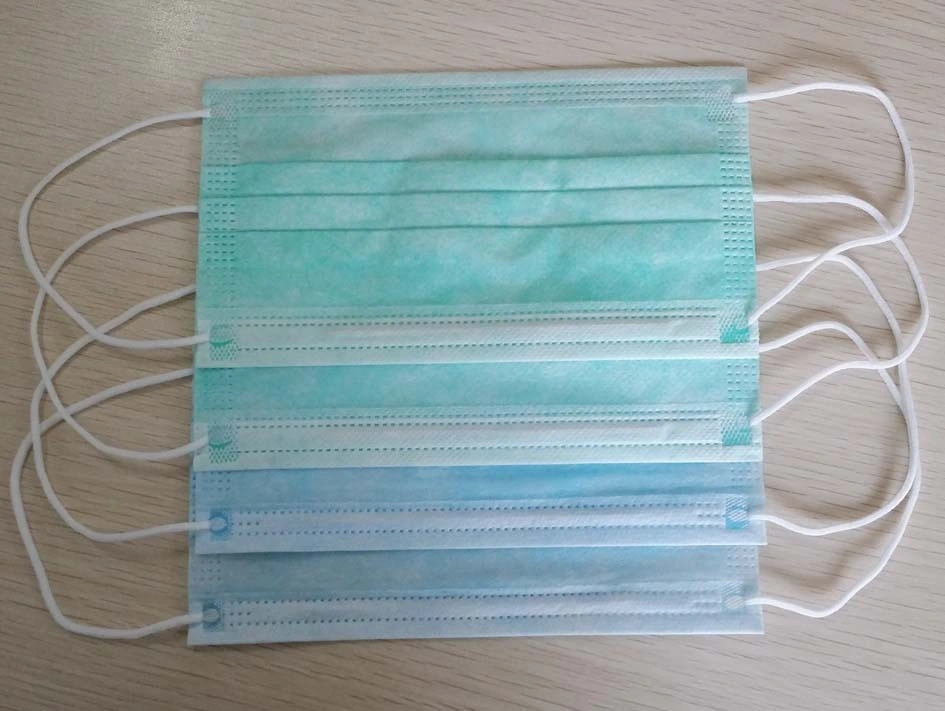 Disposable 3 Layers Protective Mask Waterproof Face Mask Nonwoven Dust Face Mask Respirator Face Mask Face Shield Mask Protection Face Mask Earloop Face Mask