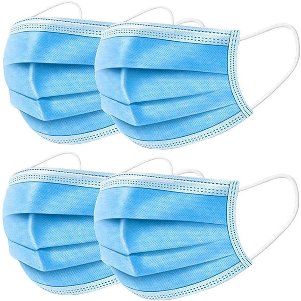 Virus Protection Earloop Personal Health 3 Ply Disposable Face Mask