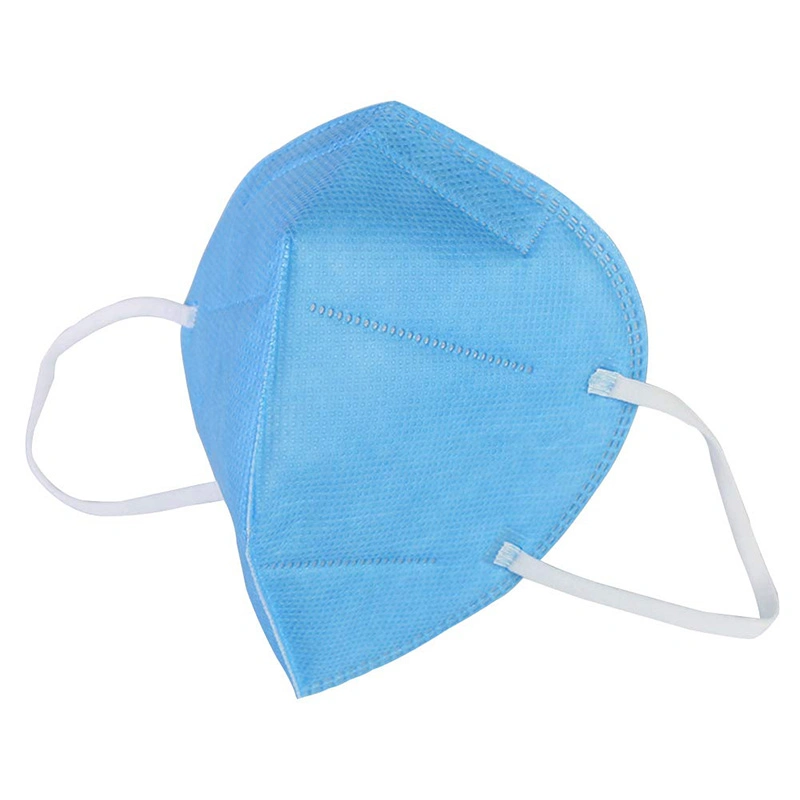 5 Layer Disposable Folding KN95 Dustproof Anti-Fog 98% Filtration KN95 Masks Breathable KN95 Face Mask