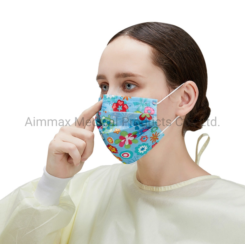 Disposable Personal Non Woven Disposable Face Mask Wholesale Three Layers Disposable Face Mask
