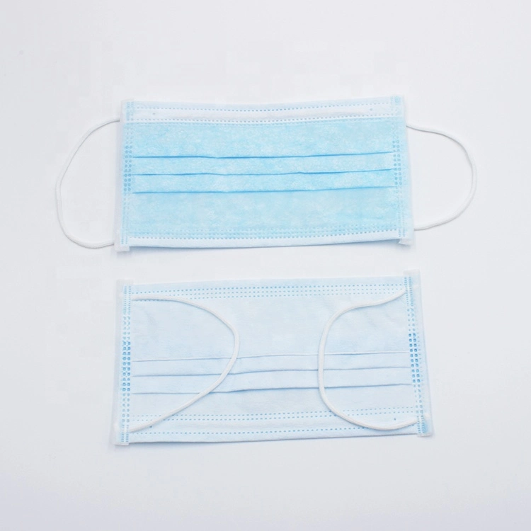 Disposable Face Mask Three Layers Face Mask with Earloops