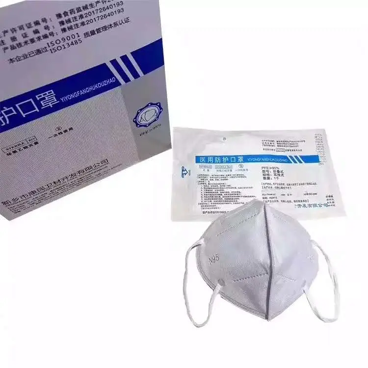 N95 Face Mask China Suppliers KN95 Face Mask Disposable Earloop with FDA and Ce Certificate FFP2