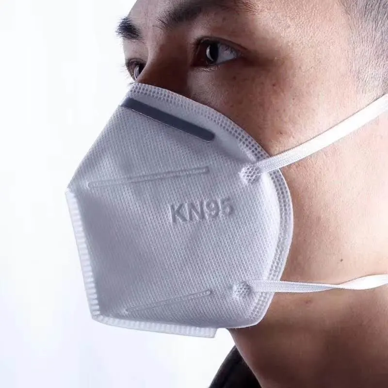  N95 KN95 FFP2 Protective Disposable Respirator Face Mask Stock Disposable Safety Face Dust Mask