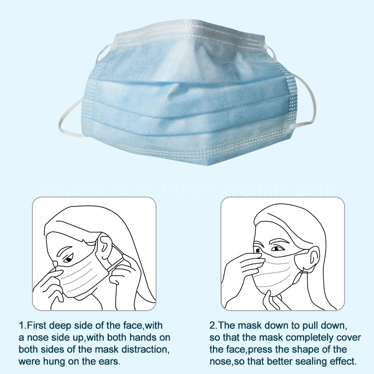 Facial Face Mask Surgical Disposable Non Woven Surgical Face Mask KN95 N95 FFP2 Kf94 Ce FDA Mask Against Virus Mask Surgical Face Mask