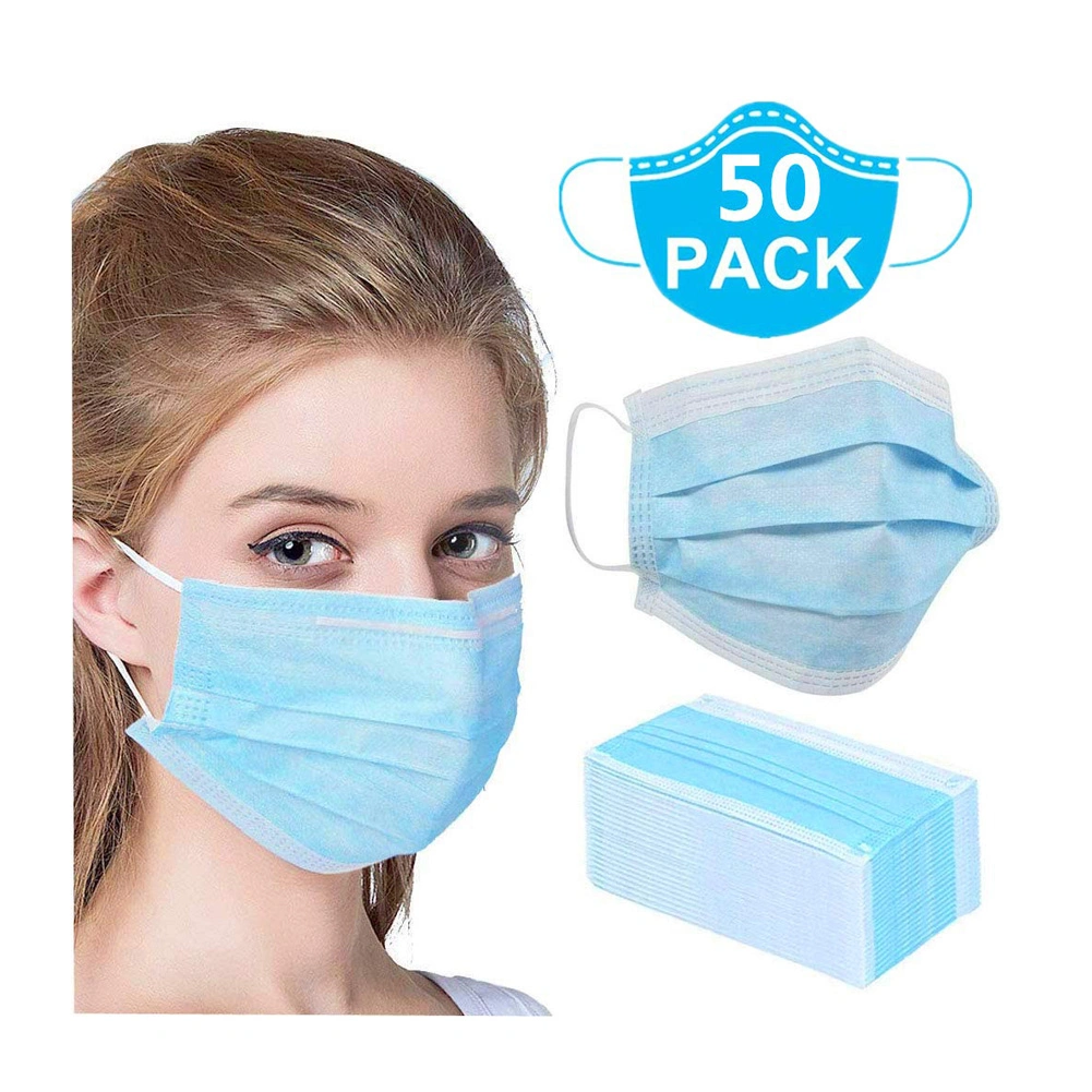 Factory Class 3 Ply Non-Woven Disposable Face Mask Suppliers