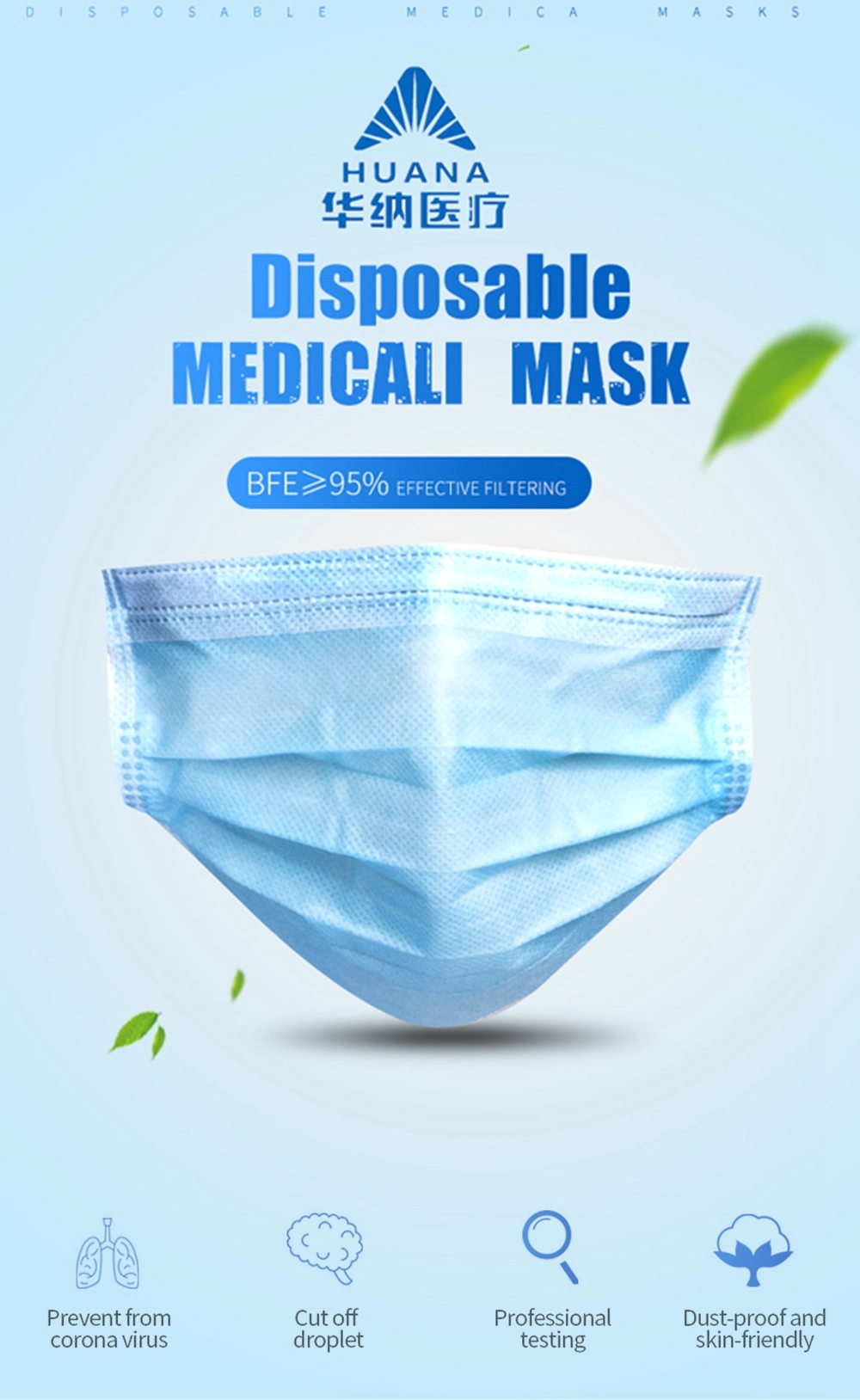 Factory Direct Sales Personal Health Professional Disposable Face Protect Mask Anti- Dust Protective Pm2.5