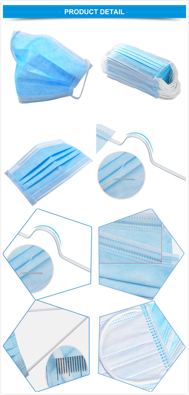3 Ply Face Mask Disposable Medical Face Mask Medical Supply
