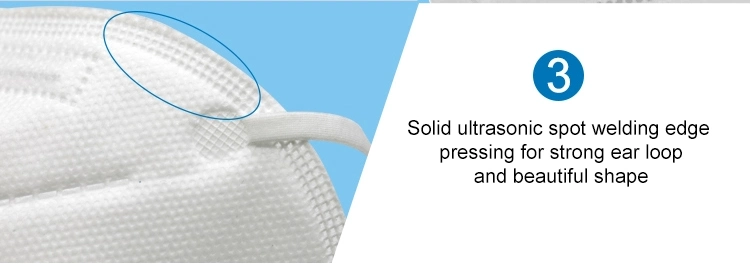 Factory Direct Supply KN95 Face Mask Disposable Anti-Dust Non Valve Mask Face with Valve