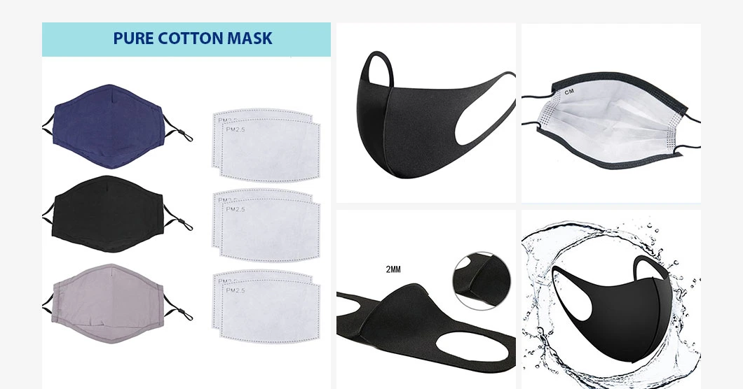 Factory Hot Sale Folding Face Mask with Valve FFP3 CE Protective Face Mask Respirator