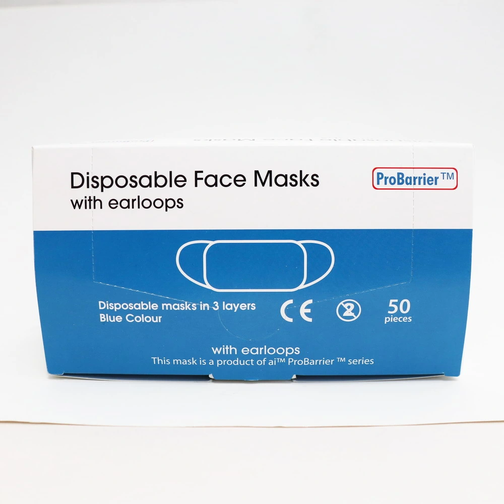 Wholesale Stock 3 Ply Factory Face Mask Restaurant Disposable Mouth Masks Anti Flu Face Mask