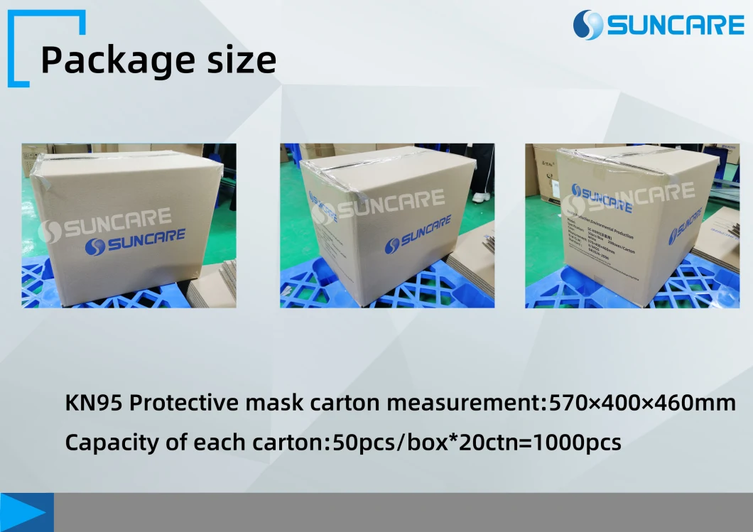 Stock Disposable Safety Mask FFP1 FFP2 Face Protective Face Mask Mask White KN95 N95 Face Mask