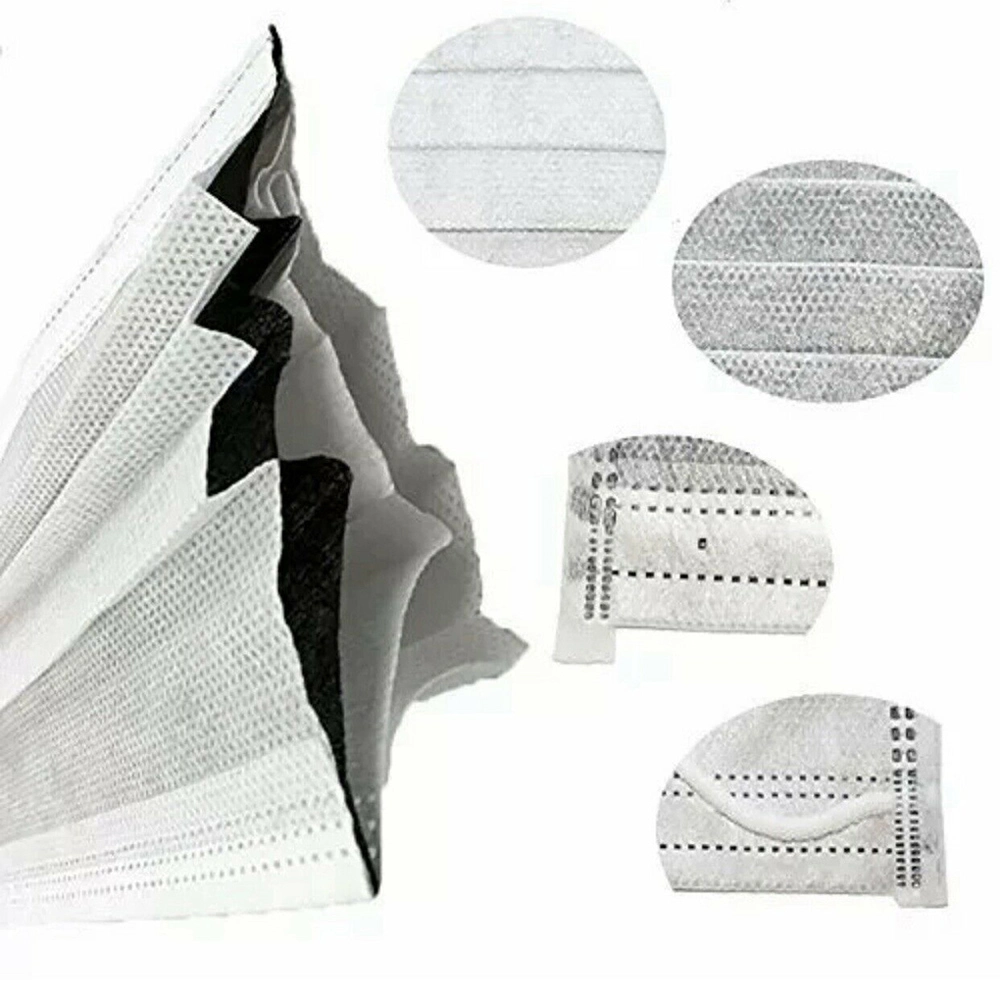 Gray 4ply Face Masks Disposable Anti Dust Masks