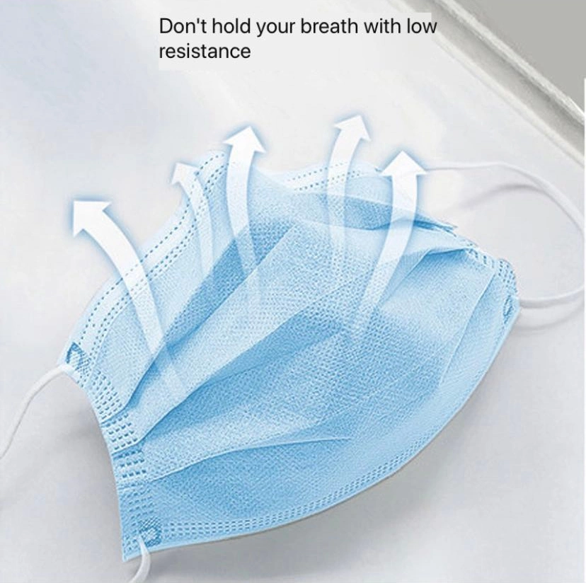 Disposable 3-Ply Face Mask for Personal Health