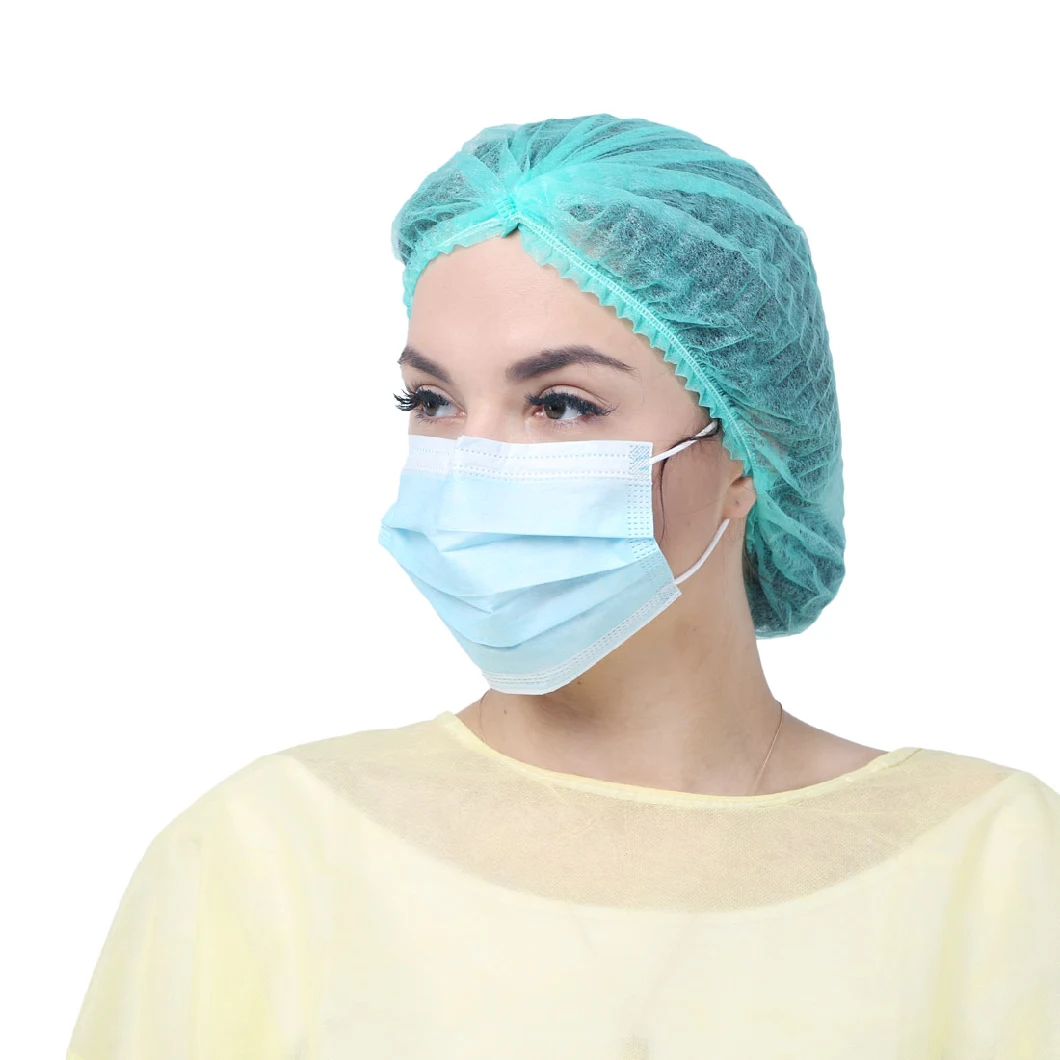 Type Iir En14683 Disposable 3 Ply Surgical Face Mask Disposable Non-Woven Medical Mask