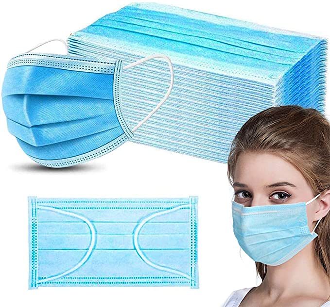 Disposable 3ply Protection Face Mask, High Filtration and Ventilation Security