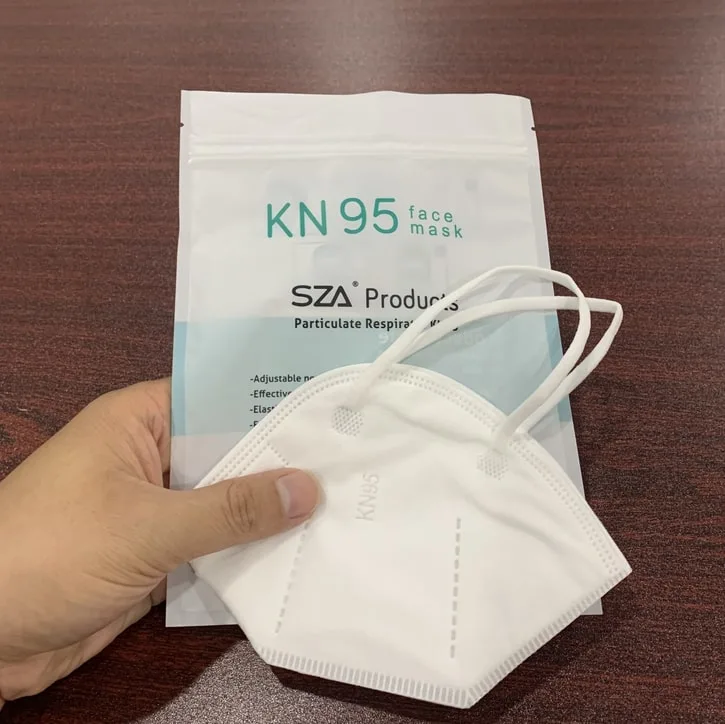 5ply Non-Woven Disposable Kn 95 Face Mask KN95 Face Mask KN95 Disposable Mask for Sale