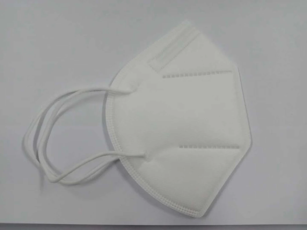 Folded KN95 FFP1 FFP2 Respirator Facemask N95 Respirator Ce Certificate