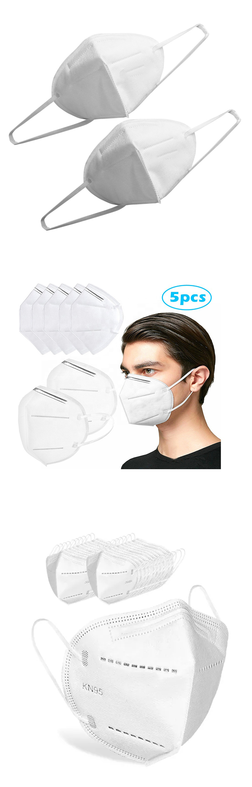 Medical Surgical Face Facial Mask N95 Disposable Wholesale Price Particulate Respirator Dust PPE Gown Ce Facemask 8210 9332 3 Ply Gas KN95 FFP2